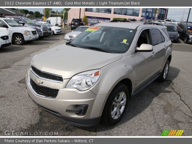 2012 Chevrolet Equinox LT AWD in Gold Mist Metallic