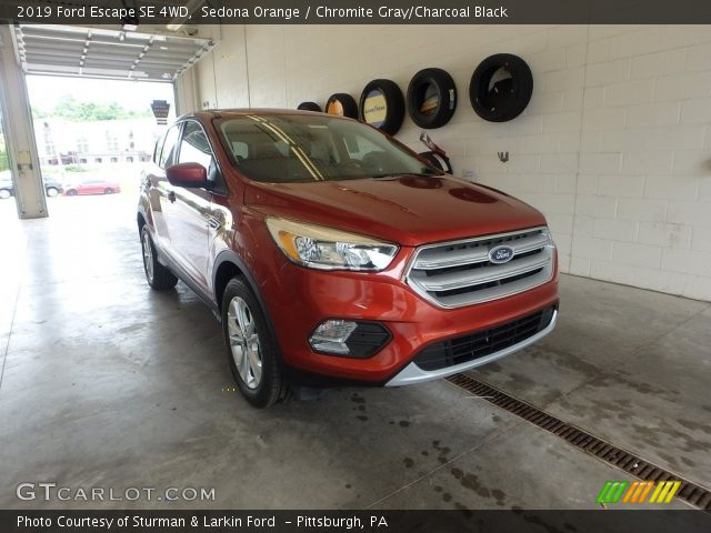 2019 Ford Escape SE 4WD in Sedona Orange