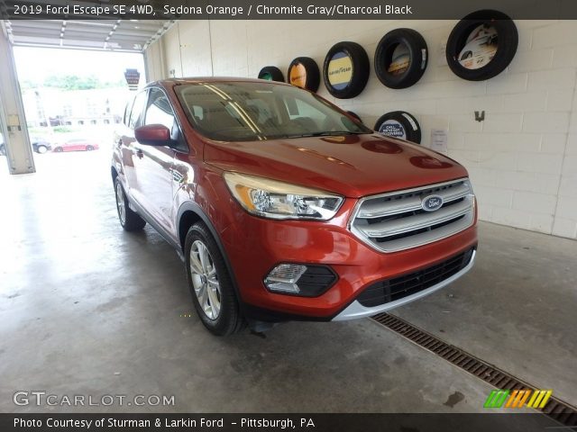 2019 Ford Escape SE 4WD in Sedona Orange