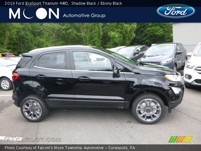 2019 Ford EcoSport Titanium 4WD in Shadow Black