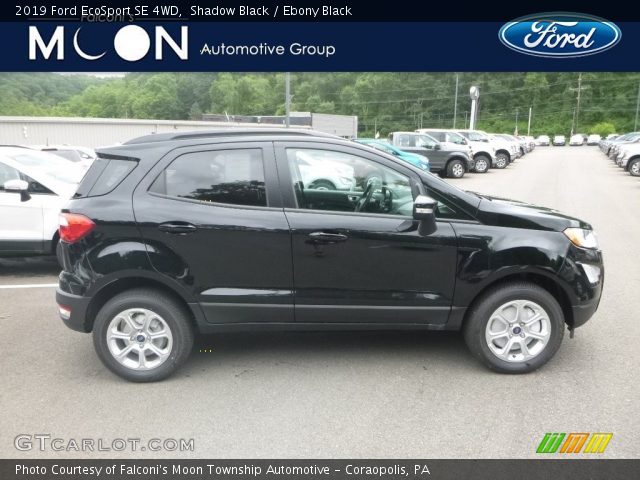 2019 Ford EcoSport SE 4WD in Shadow Black