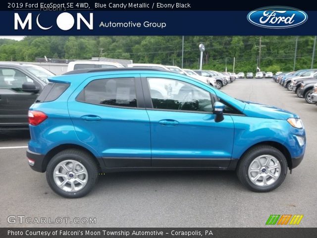 2019 Ford EcoSport SE 4WD in Blue Candy Metallic