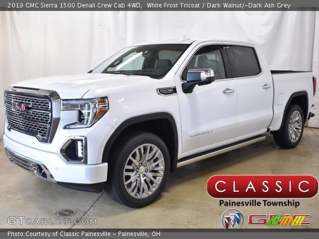 2019 GMC Sierra 1500 Denali Crew Cab 4WD in White Frost Tricoat