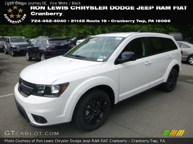 2019 Dodge Journey SE in Vice White