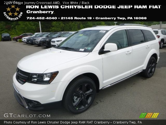 2019 Dodge Journey Crossroad AWD in Vice White