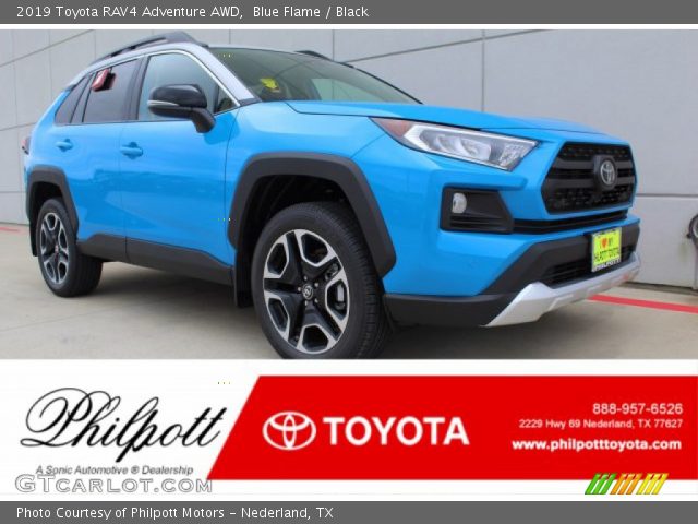 2019 Toyota RAV4 Adventure AWD in Blue Flame