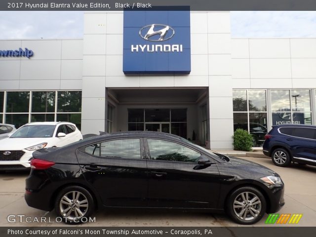 2017 Hyundai Elantra Value Edition in Black