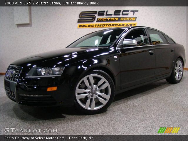2008 Audi S6 5.2 quattro Sedan in Brilliant Black