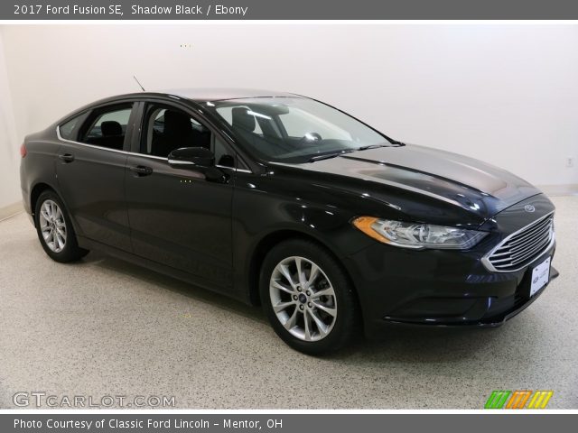 2017 Ford Fusion SE in Shadow Black