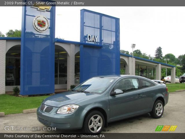2009 Pontiac G5  in Silver Green Metallic