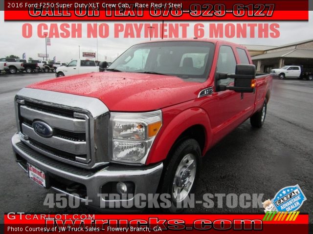 2016 Ford F250 Super Duty XLT Crew Cab in Race Red