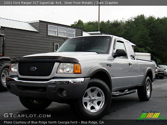 Silver Frost Metallic 2001 Ford Ranger Xlt Supercab 4x4