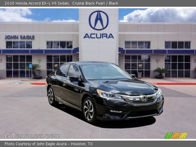 2016 Honda Accord EX-L V6 Sedan in Crystal Black Pearl