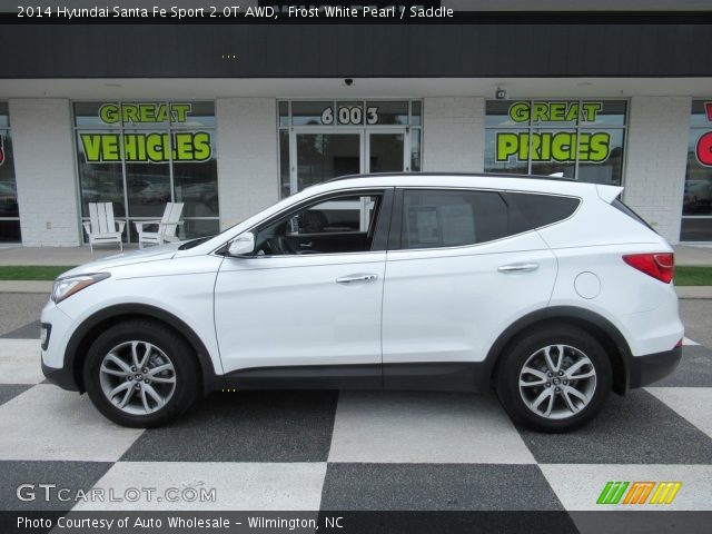 2014 Hyundai Santa Fe Sport 2.0T AWD in Frost White Pearl
