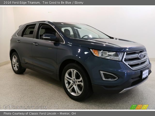 2016 Ford Edge Titanium in Too Good to Be Blue