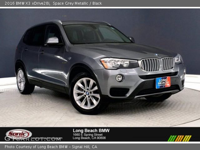 2016 BMW X3 xDrive28i in Space Grey Metallic
