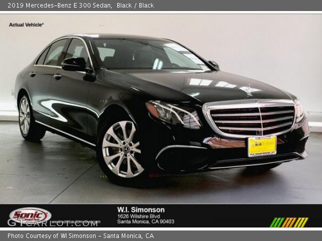 2019 Mercedes-Benz E 300 Sedan in Black