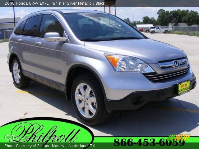 2008 Honda CR-V EX-L in Whistler Silver Metallic