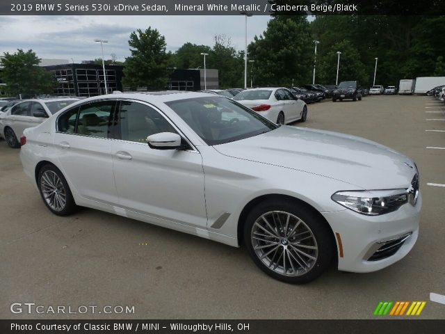 2019 BMW 5 Series 530i xDrive Sedan in Mineral White Metallic
