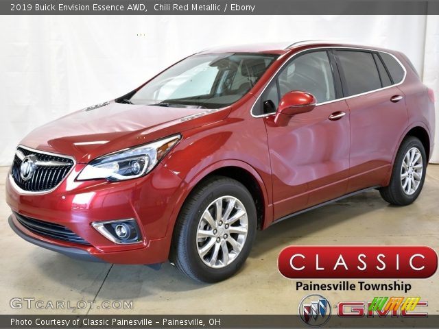 2019 Buick Envision Essence AWD in Chili Red Metallic