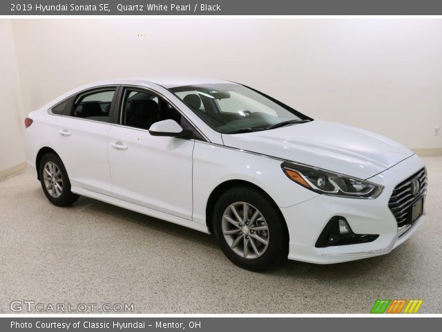 2019 Hyundai Sonata SE in Quartz White Pearl