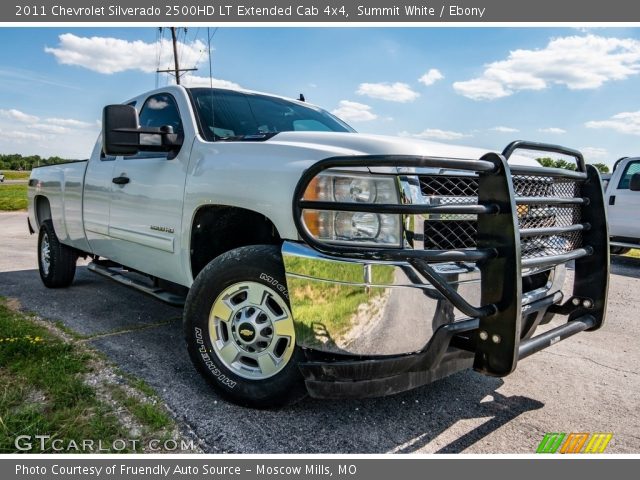 2011 Chevrolet Silverado 2500HD LT Extended Cab 4x4 in Summit White