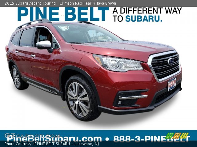 2019 Subaru Ascent Touring in Crimson Red Pearl