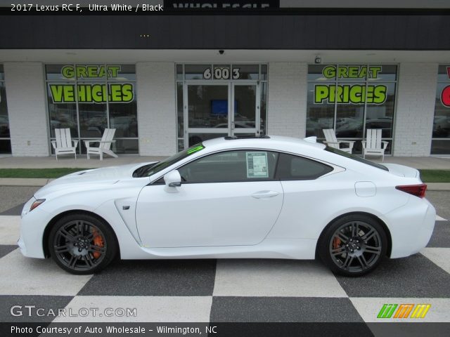2017 Lexus RC F in Ultra White