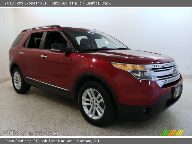 2013 Ford Explorer XLT in Ruby Red Metallic
