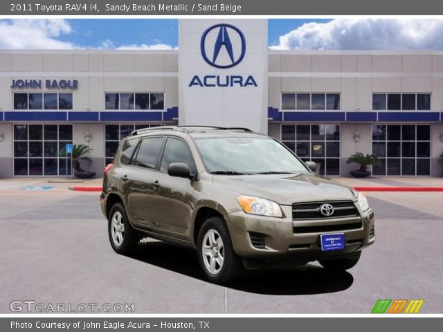 2011 Toyota RAV4 I4 in Sandy Beach Metallic