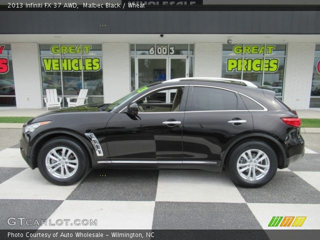 2013 Infiniti FX 37 AWD in Malbec Black