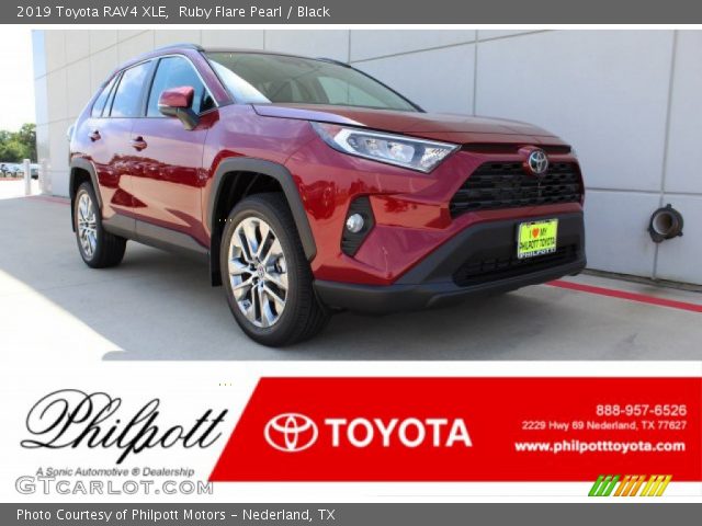 2019 Toyota RAV4 XLE in Ruby Flare Pearl