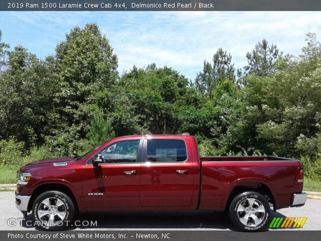 2019 Ram 1500 Laramie Crew Cab 4x4 in Delmonico Red Pearl