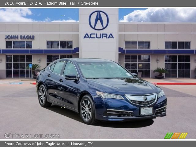 2016 Acura TLX 2.4 in Fathom Blue Pearl