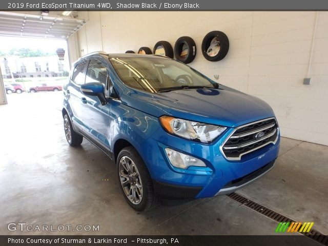 2019 Ford EcoSport Titanium 4WD in Shadow Black