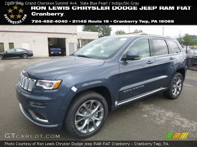 2019 Jeep Grand Cherokee Summit 4x4 in Slate Blue Pearl
