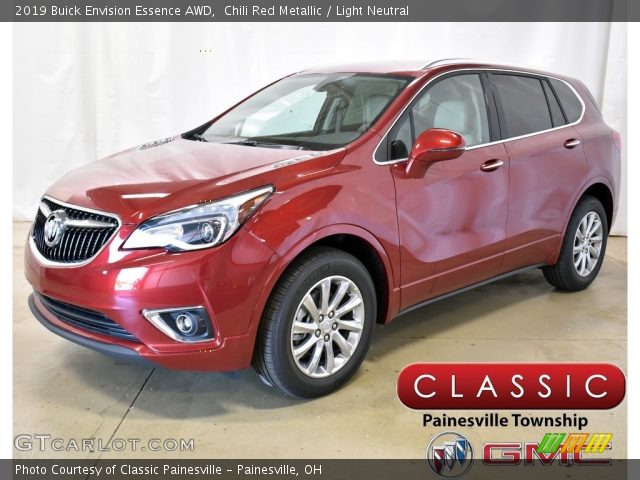 2019 Buick Envision Essence AWD in Chili Red Metallic