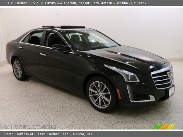 2016 Cadillac CTS 2.0T Luxury AWD Sedan in Stellar Black Metallic