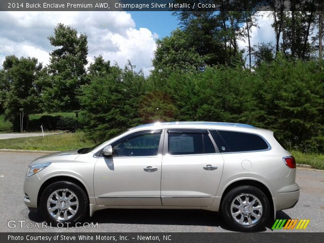 2014 Buick Enclave Premium AWD in Champagne Silver Metallic
