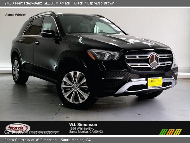 2020 Mercedes-Benz GLE 350 4Matic in Black