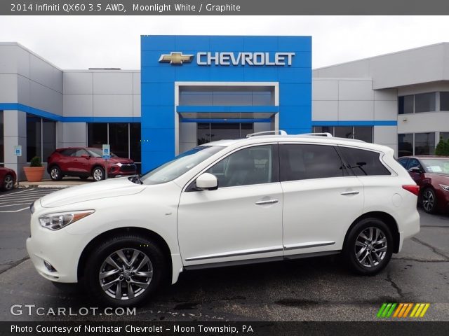 2014 Infiniti QX60 3.5 AWD in Moonlight White