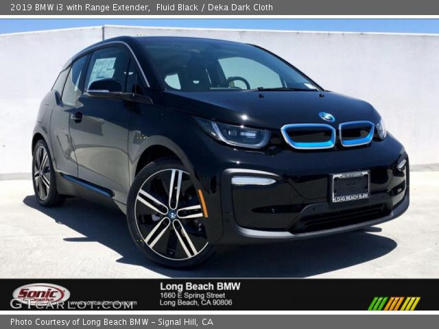 2019 BMW i3 with Range Extender in Fluid Black