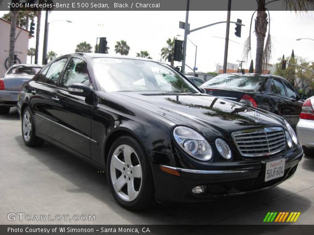 2006 Mercedes-Benz E 500 Sedan in Black