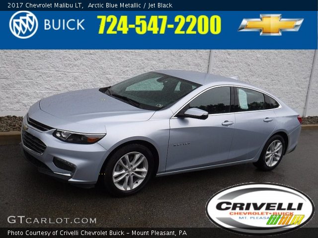 2017 Chevrolet Malibu LT in Arctic Blue Metallic