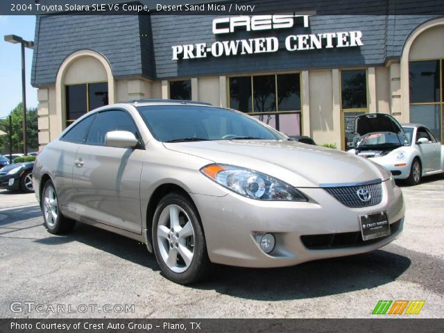 2004 Toyota Solara SLE V6 Coupe in Desert Sand Mica