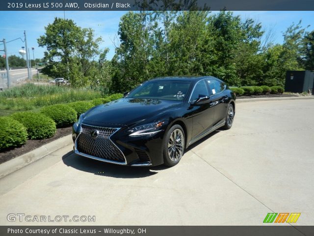 2019 Lexus LS 500 AWD in Obsidian
