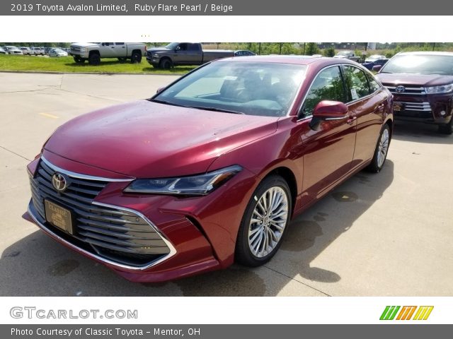 2019 Toyota Avalon Limited in Ruby Flare Pearl