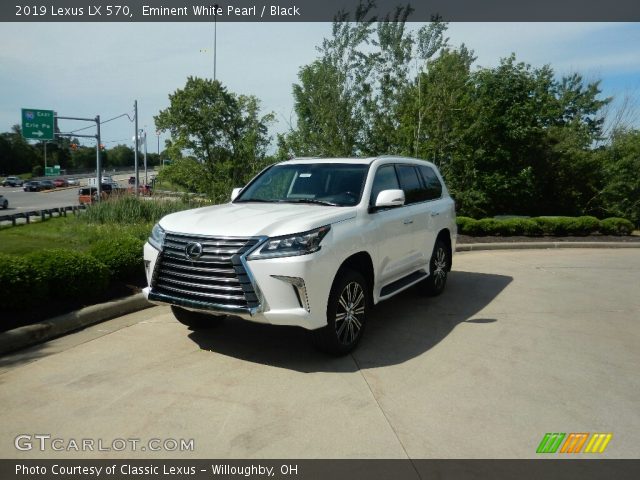 2019 Lexus LX 570 in Eminent White Pearl