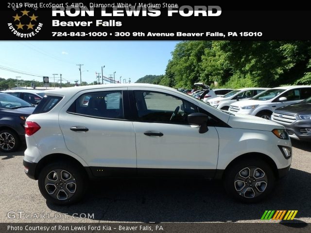 2019 Ford EcoSport S 4WD in Diamond White