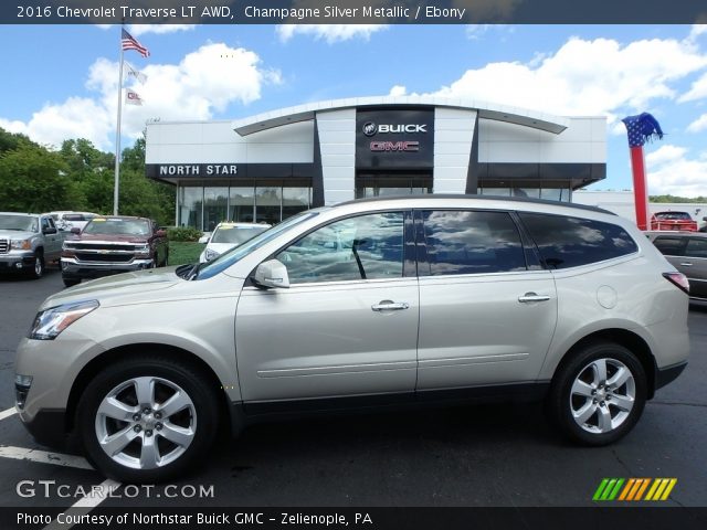2016 Chevrolet Traverse LT AWD in Champagne Silver Metallic